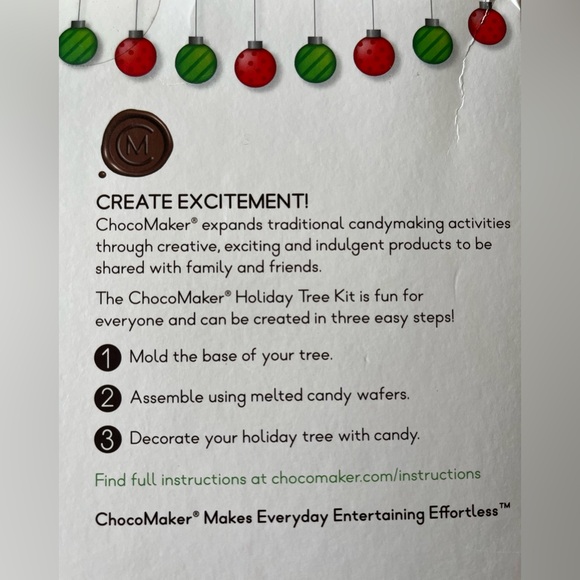 Bundle of 8 Choco Maker HOLIDAY TREE 3-D KITS New, never used. - Picture 4 of 8